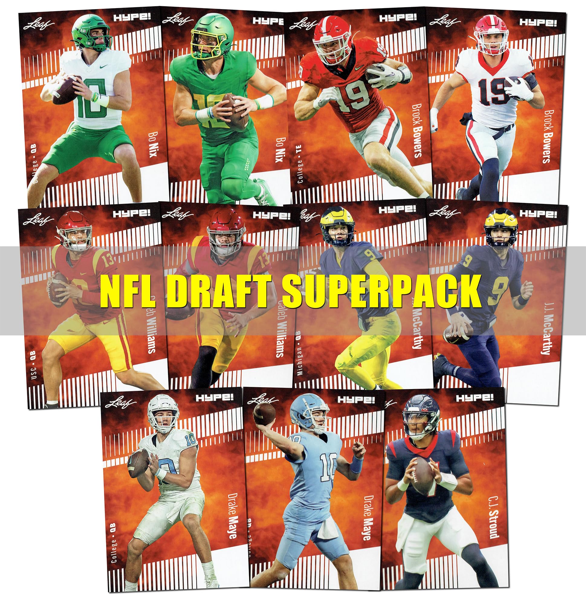 Amazon.com: 2024 Draft Superpack - Top Pick Rookie Cards - Caleb